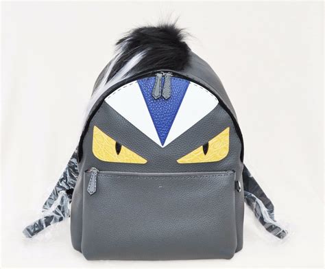 fendi monster backpack mcm|fendi monster backpack men.